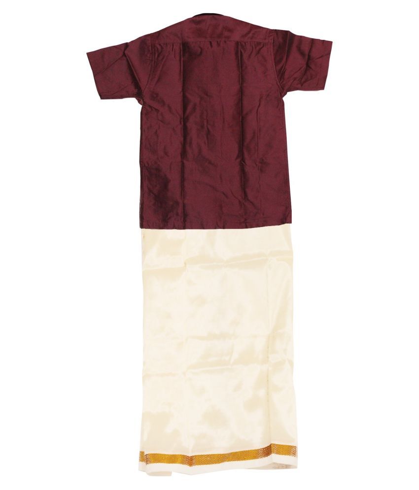 traditional dhoti and shirt