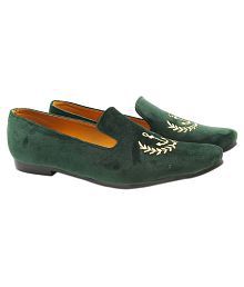 green formal shoes mens