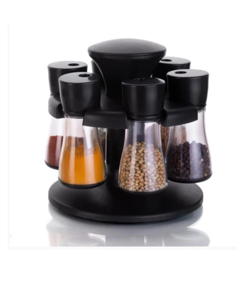 Emerge World Revolving Spice Rack Set of 6 Pc Stand, Buy Online at