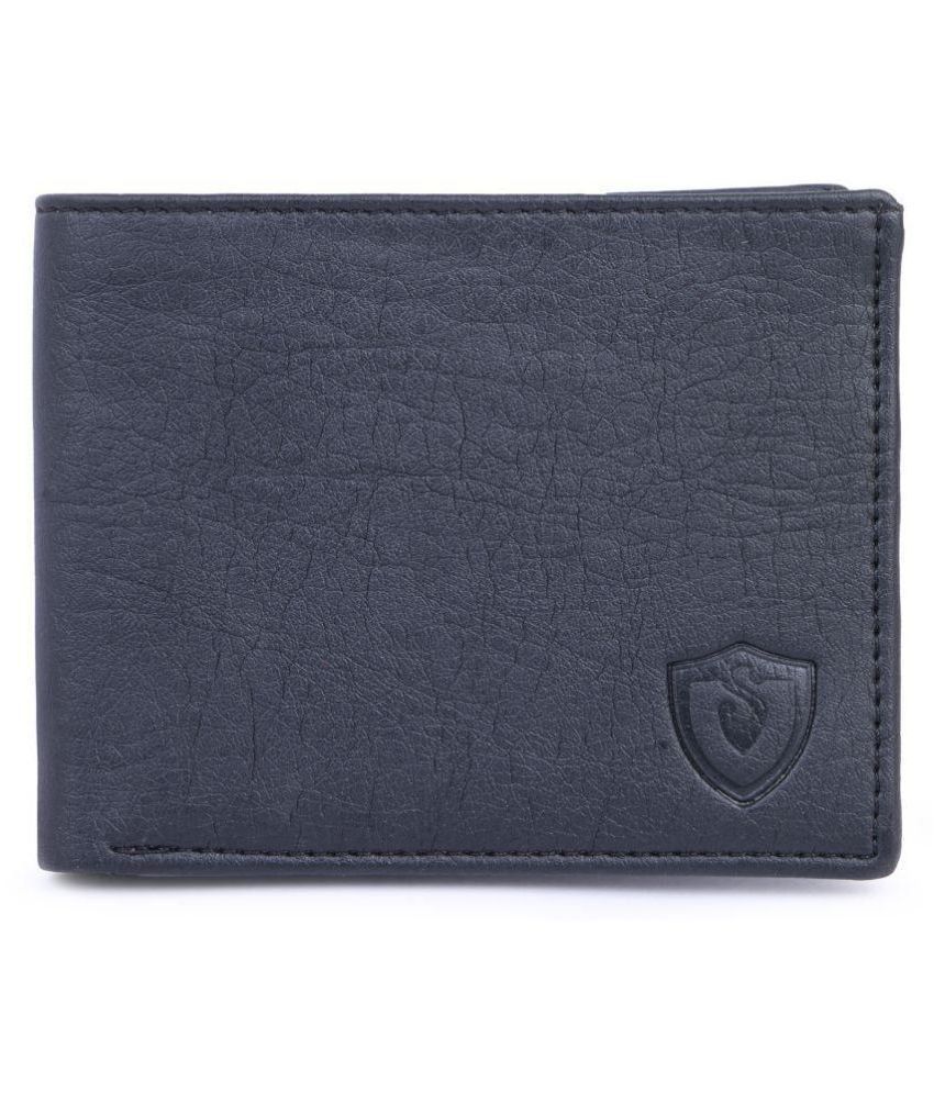     			Keviv - Black Leather Men's Regular Wallet ( Pack of 1 )