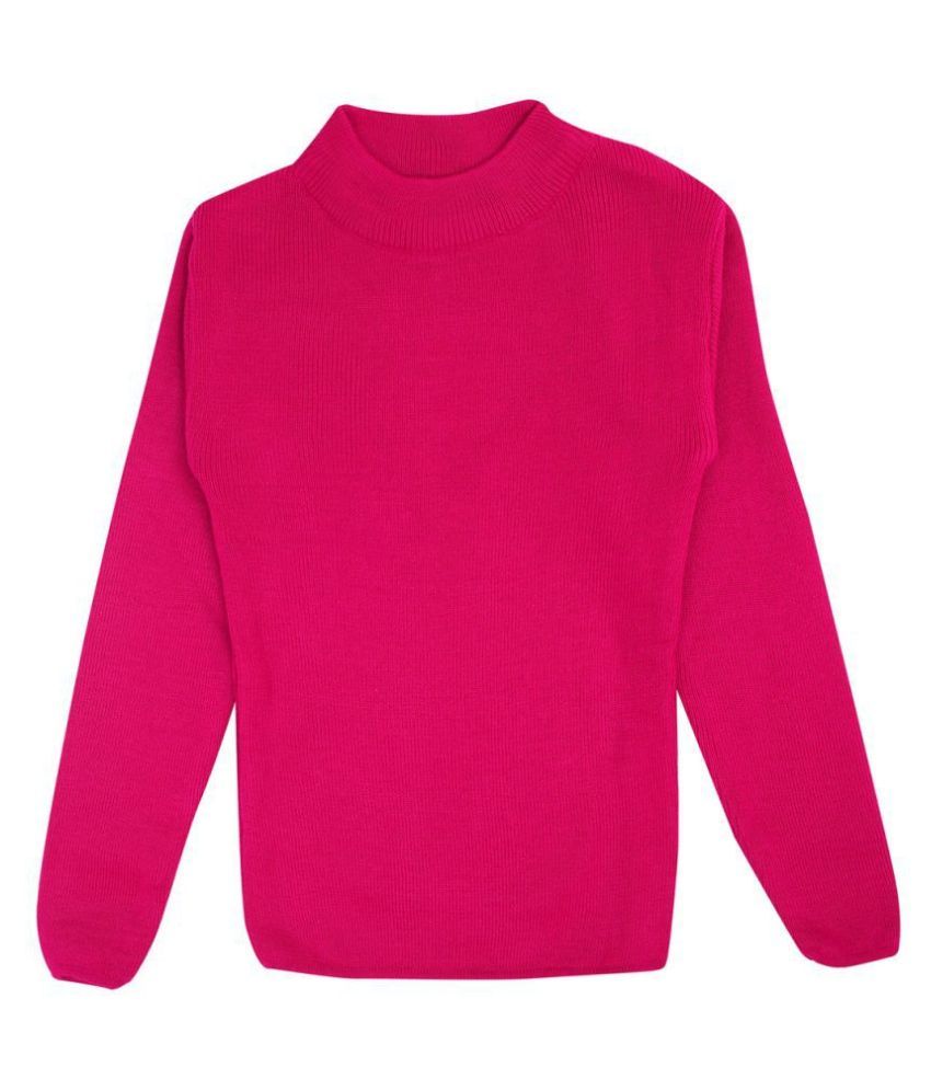     			Plain Woollen Sweaters for Girls