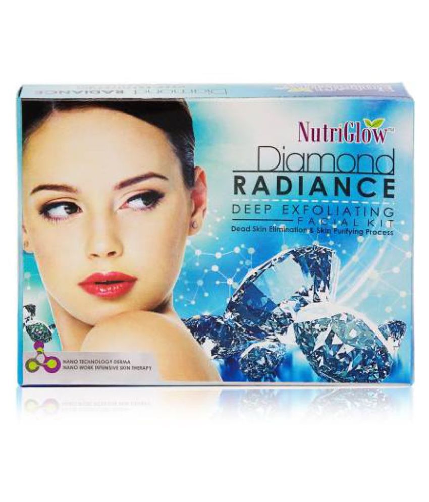Nutriglow 3 in1 Jewel Facial Kit 260g +Diamond Radiance Tube Facial Kit