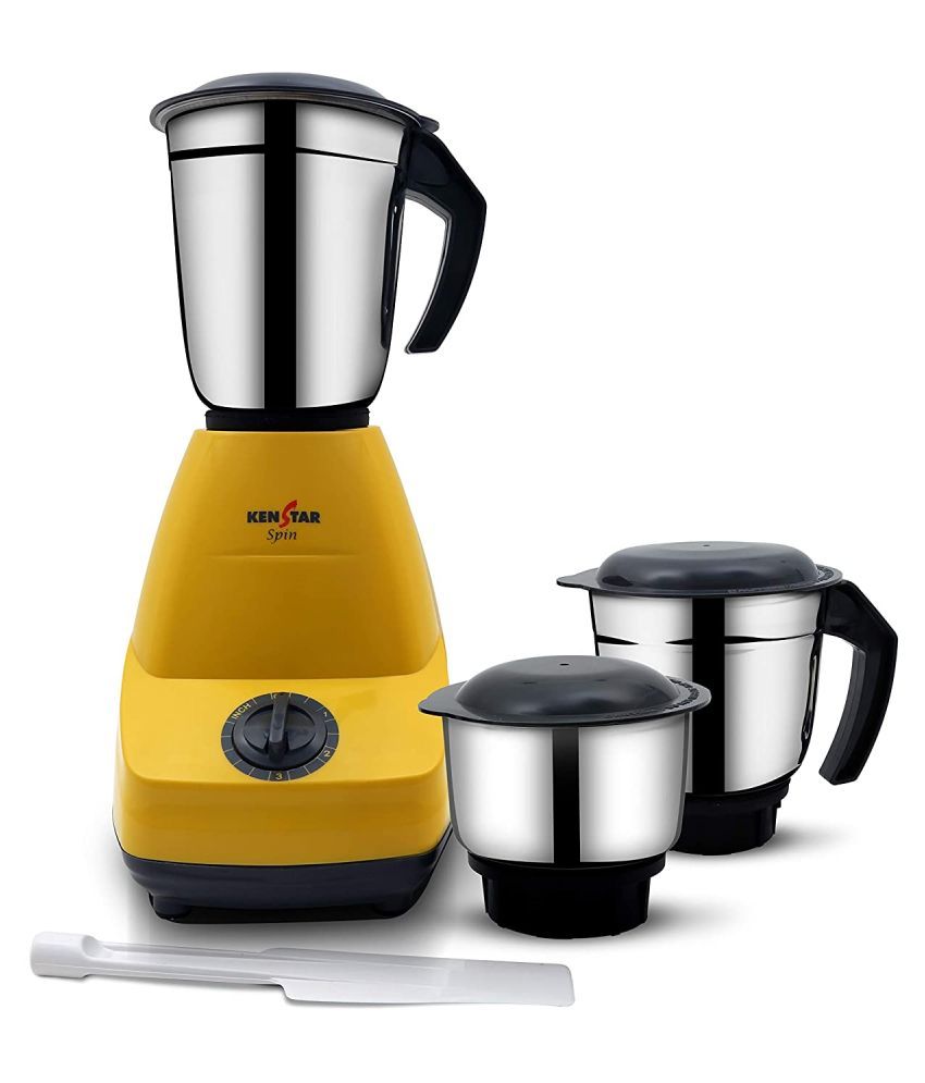 Kenstar Spin 500 Watt 3 Jar Mixer Grinder Price in India ...