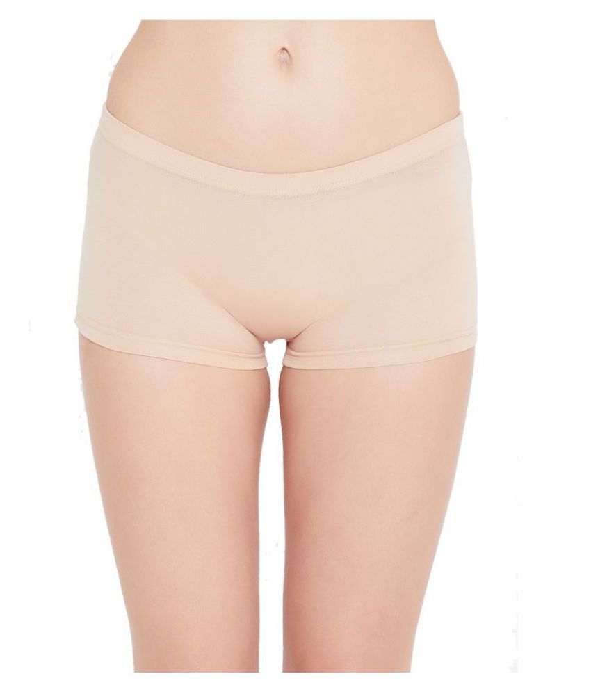     			Leading Lady Cotton Women's Boy Shorts ( Beige )