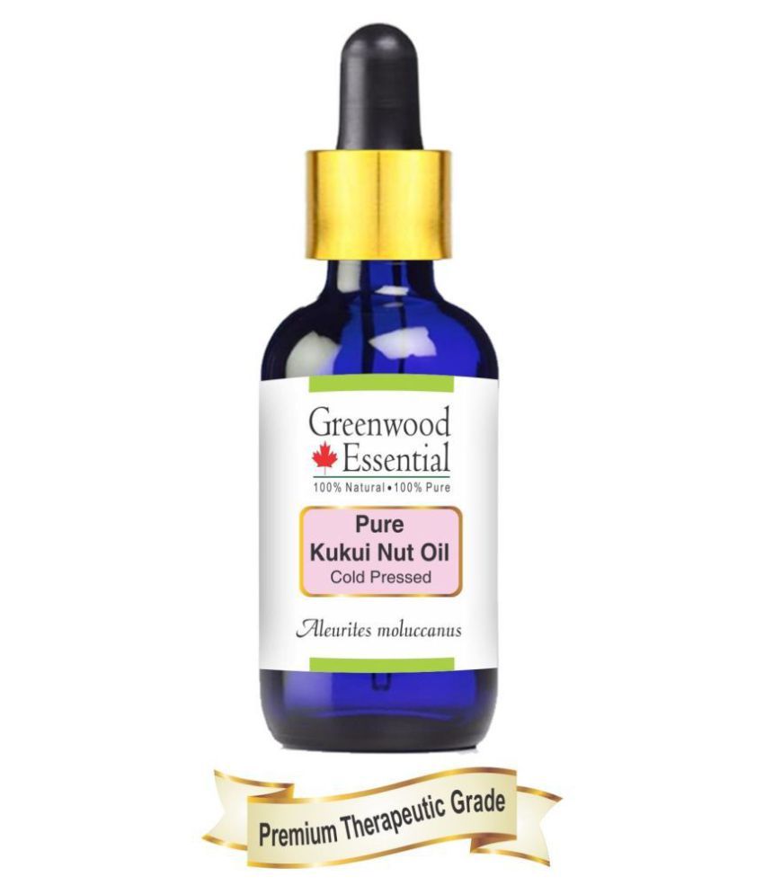     			Greenwood Essential Pure Kukui Nut   Carrier Oil 100 ml