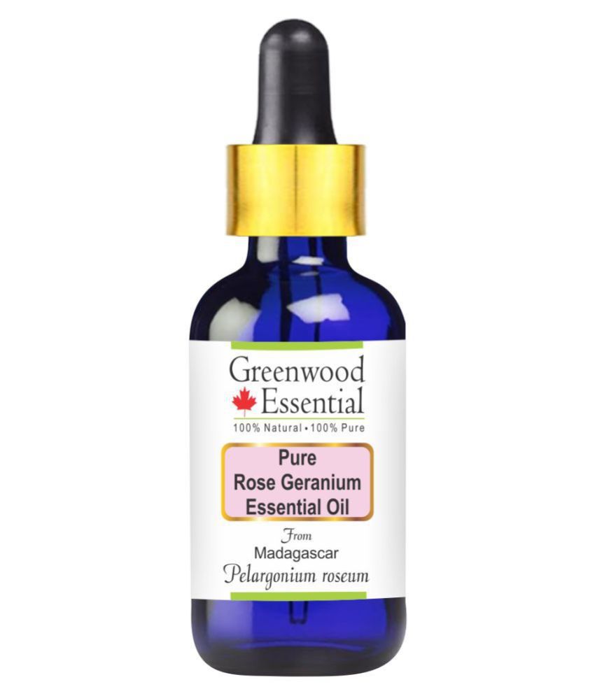     			Greenwood Essential Pure Rose Geranium  Essential Oil 10 ml