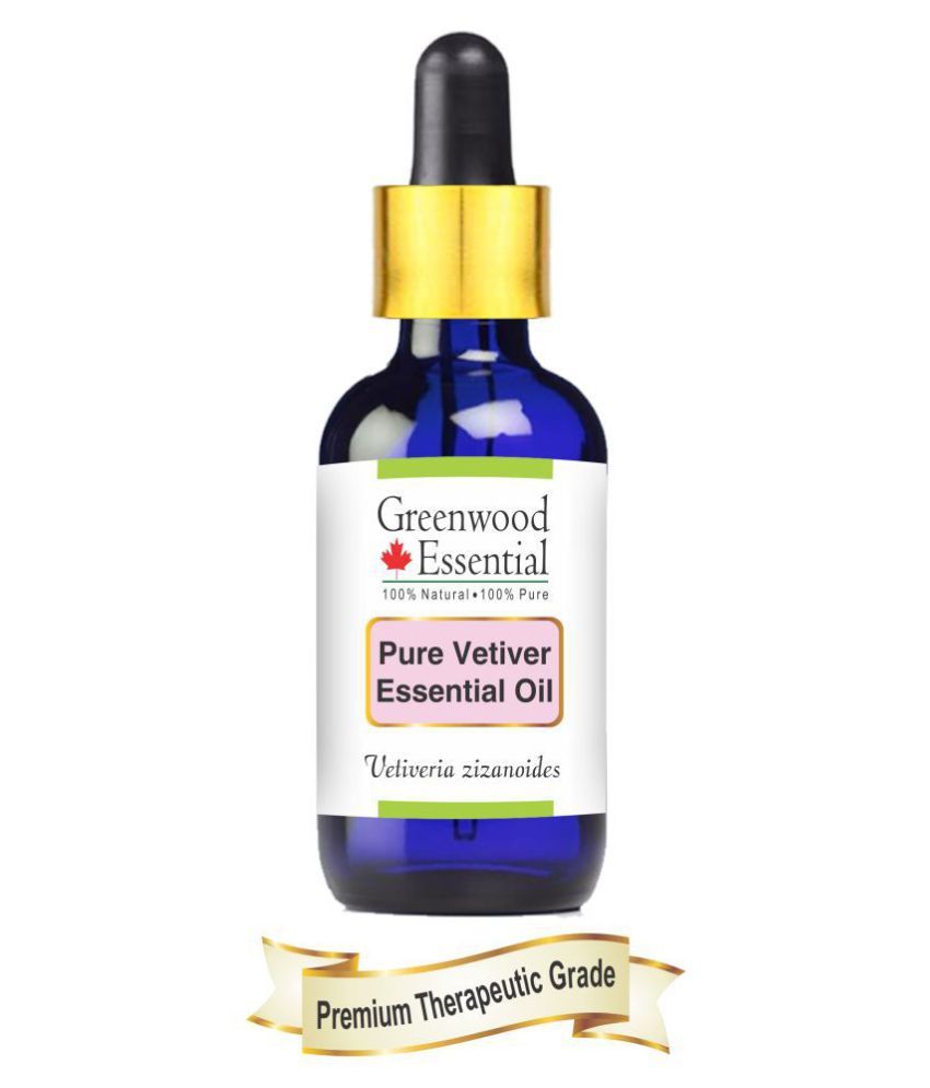     			Greenwood Essential Pure Vetiver  Essential Oil 10 ml