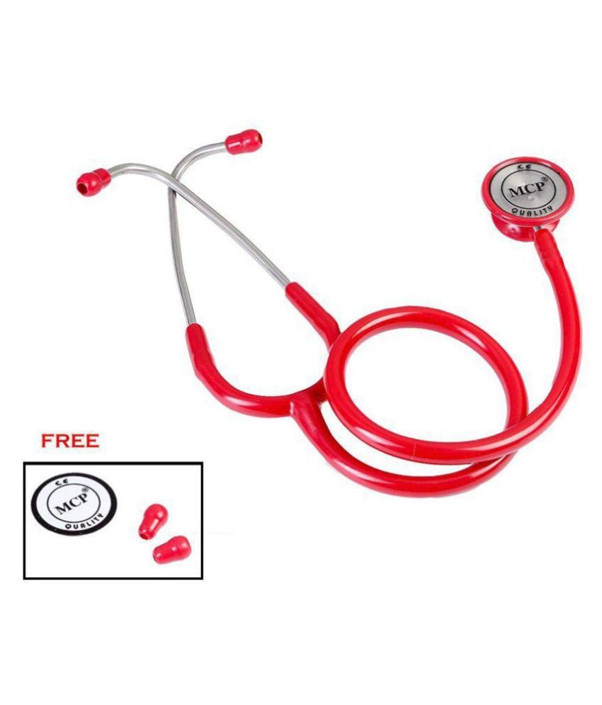     			Mcp Dual Head Stethoscope Red for doctor & Student cm Adult