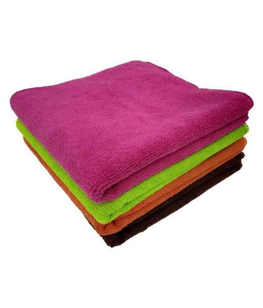     			Shop by room Set of 4 Hand Towel Multi 40x60