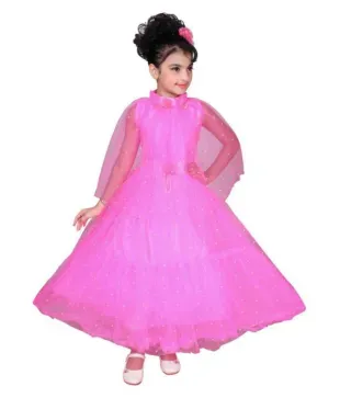 girls maxi full length party dress