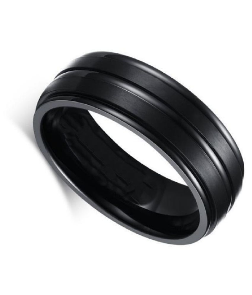 black steel ring
