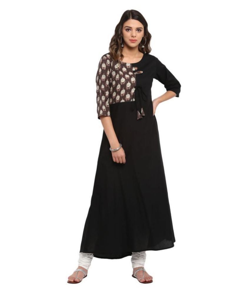 janasya black kurti