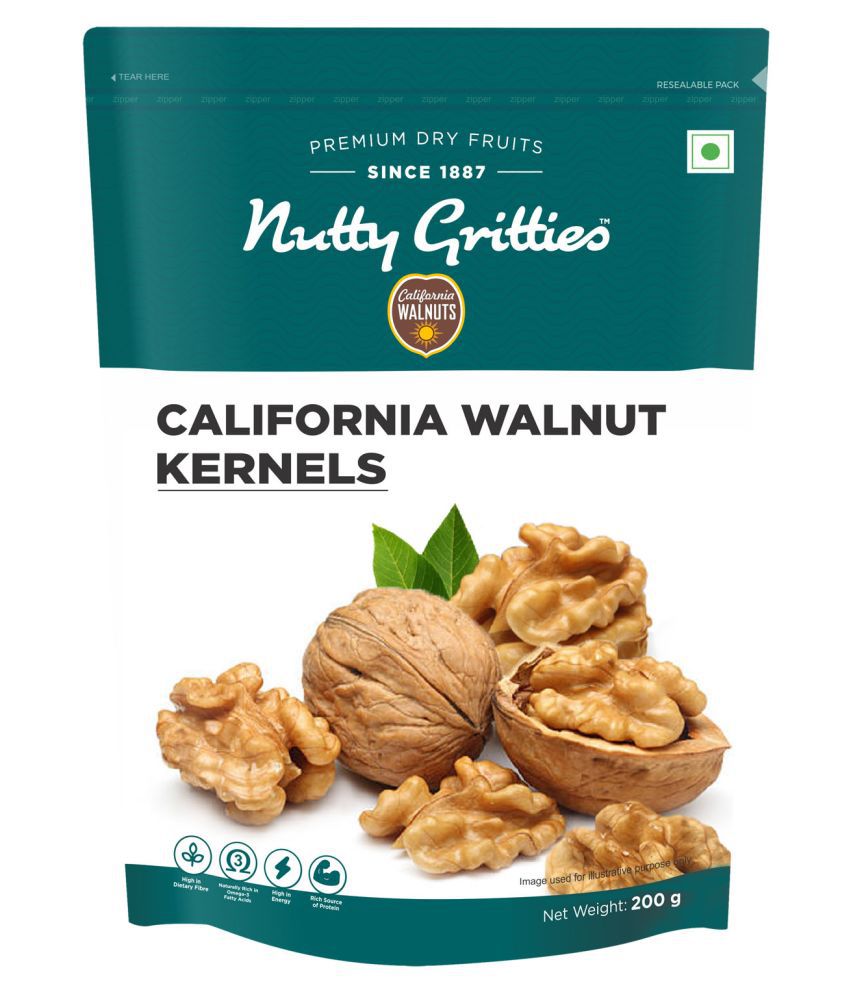     			Nutty Gritties Walnuts (Akhrot) 200 g