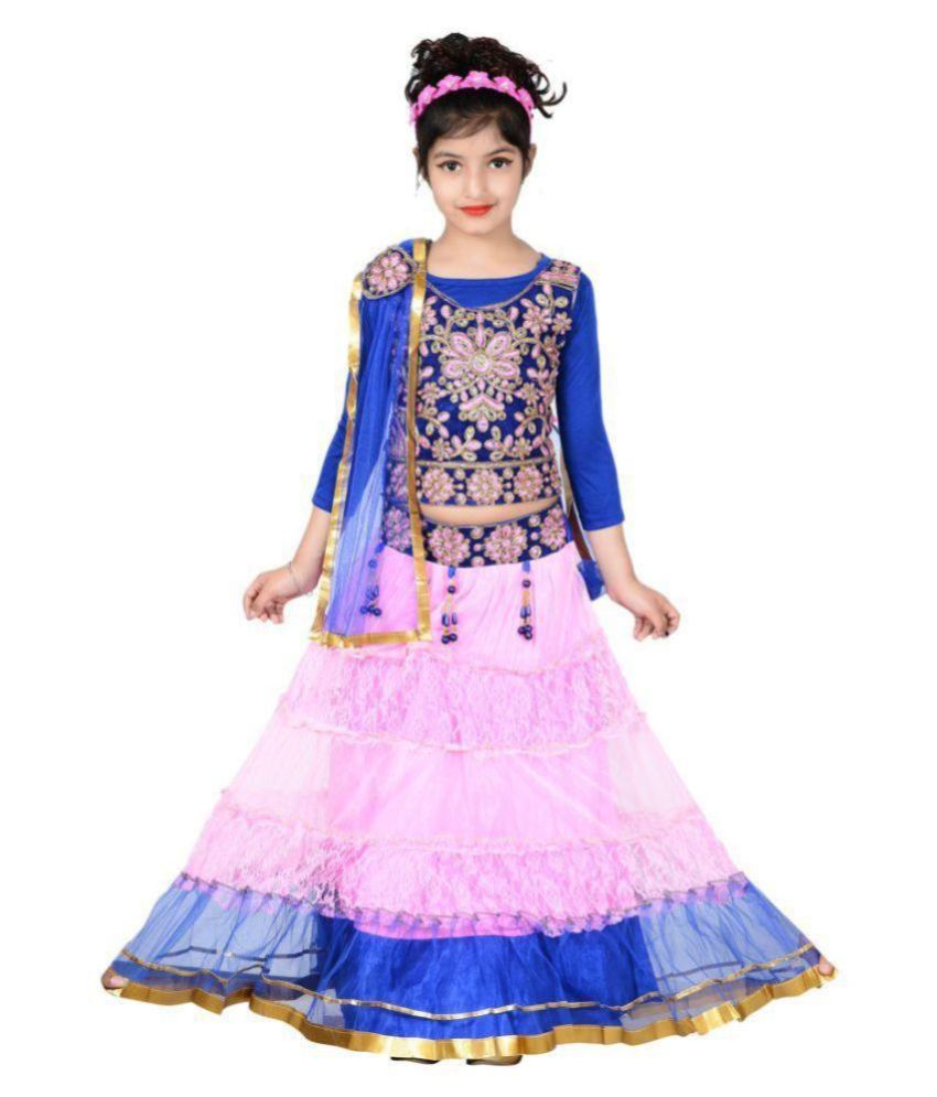 ghagra choli for 6 years old girl