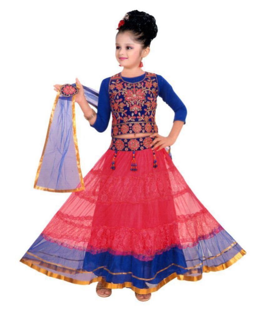 choli ghagra dress