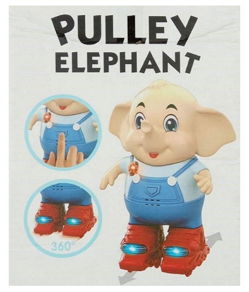 pulley elephant toy