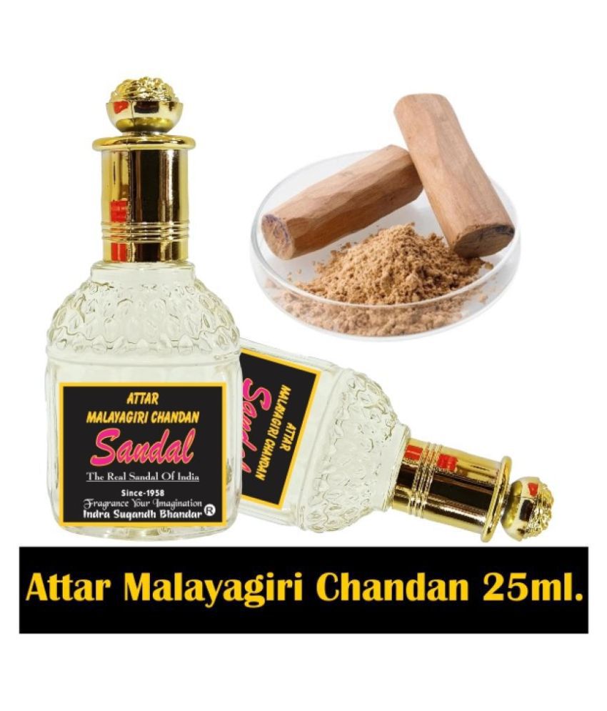     			INDRA SUGANDH BHANDAR Attar Real and Classic Malayagiri Chandan (25 ml)
