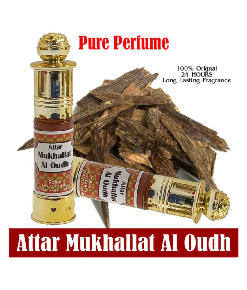     			INDRA SUGANDH BHANDAR Long-Lasting 24 Hours Attar Mukhallat Al Oudh Perfume for Men