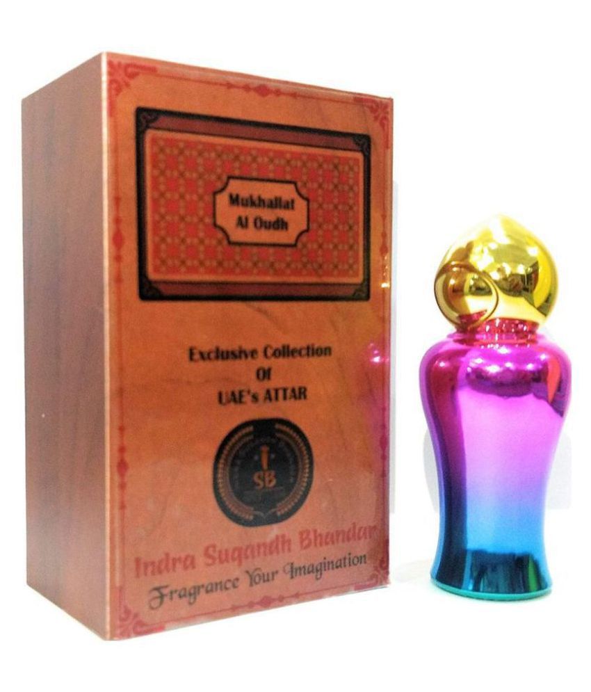     			Indra Sugandh Mukhallat al Oudh Roll On 12 ml ~ Original Arabic fragrance ~ Long Lasting