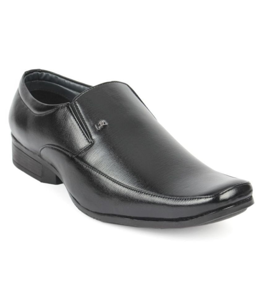     			Fashion Victim Office Black Formal Shoes