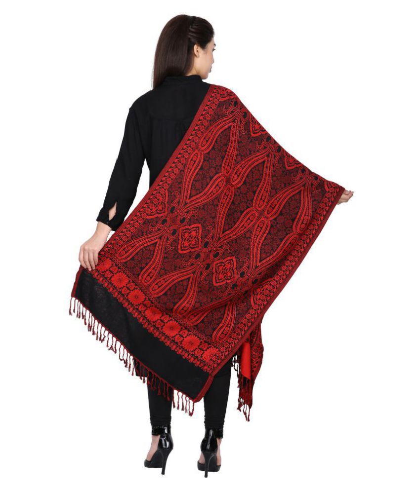 ShawleKashmir Multicoloured Kashmiri Shawl Price in India Buy ShawleKashmir Multicoloured