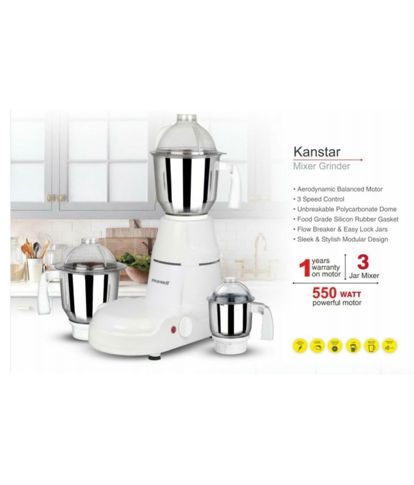 maxell mixer grinder price