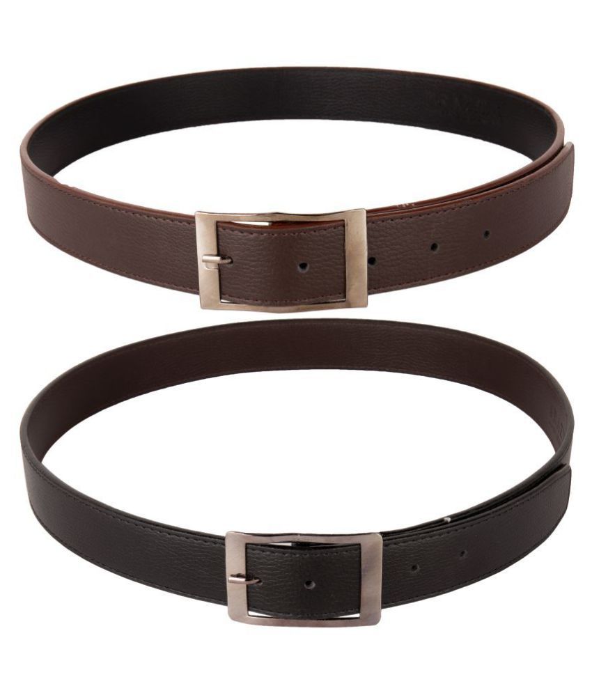 Viva Black PU Formal Belt: Buy Online at Low Price in India - Snapdeal