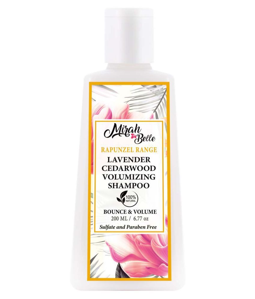     			Mirah Belle Natural & Organic - Lavender Cedarwood Volumising  - Sulfate & Paraben Free Shampoo 200 mL