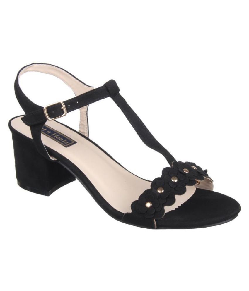 block heels for flat feet