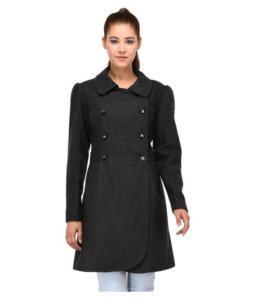 Buy Owncraft Woollen Grey Over coats Online at Best Prices in India ...