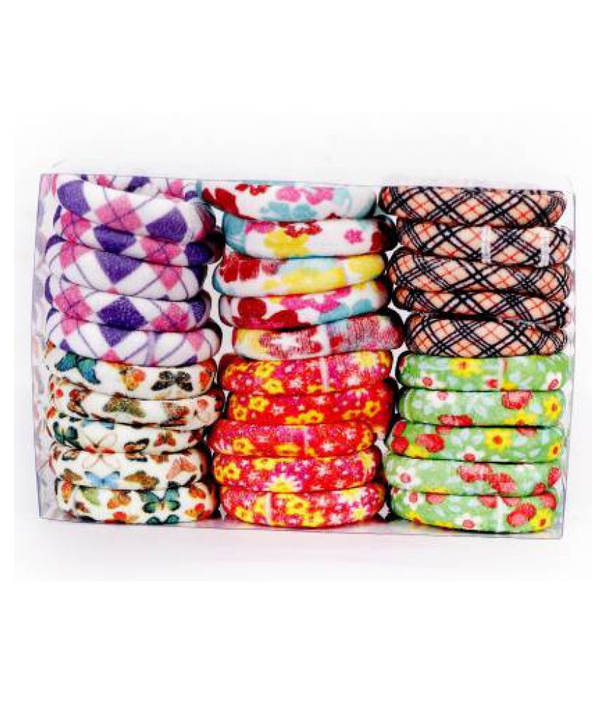 Premium Quality Stylish Hair Rubber Bands Hair Bands Elastic Rubber