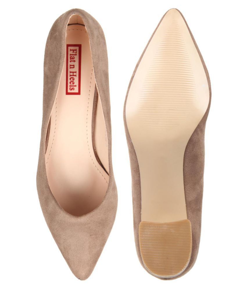 block heels for flat feet