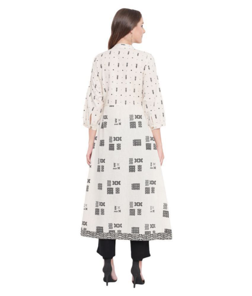 black frock style kurti