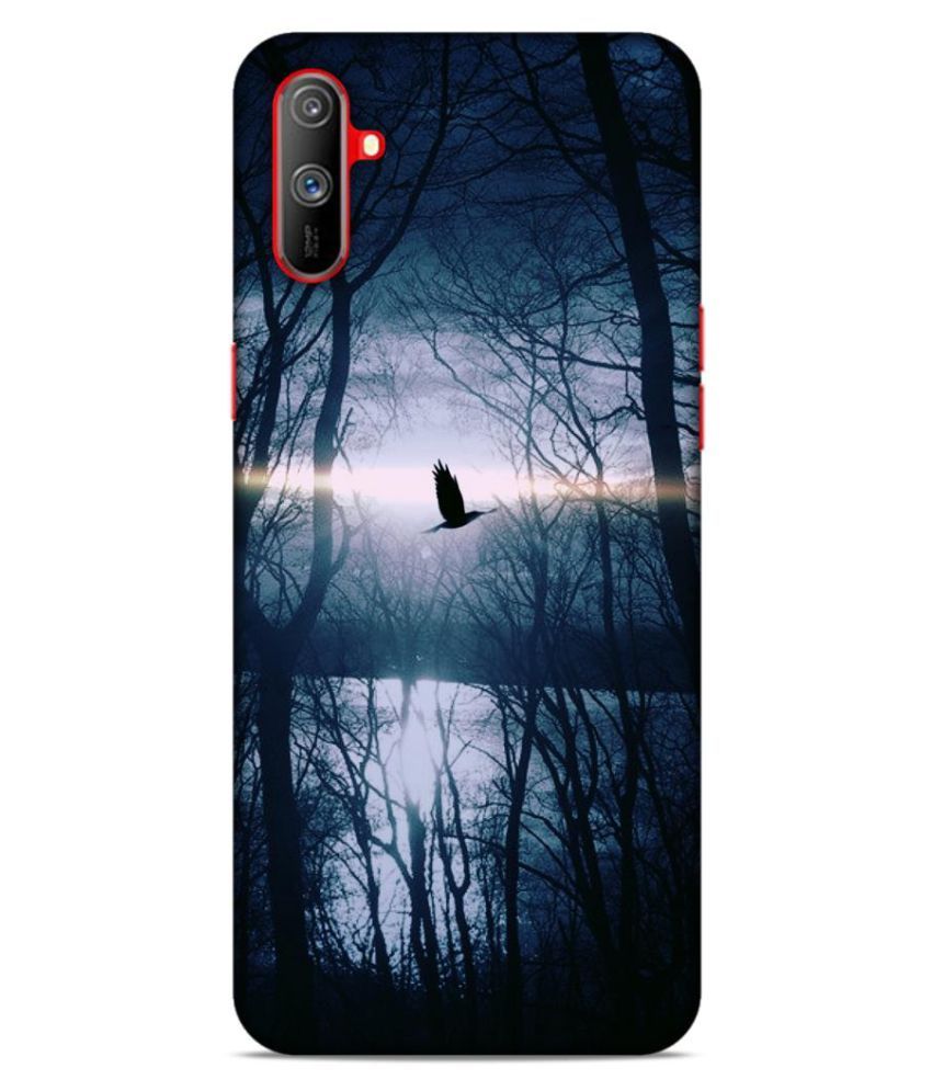 Realme C3 3D Back Covers By GHR Tech World Anticolour fading Printed Back Covers Online at