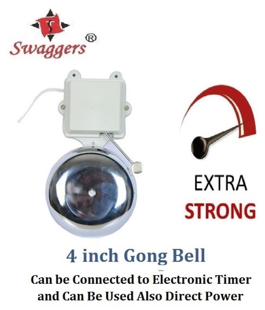 Buy swaggers 4 inch factory gong bell Online at Low Price in India