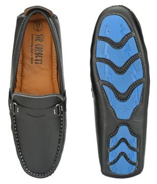 sir corbett black loafers