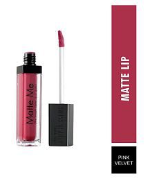 Swiss Beauty Matte Liquid Lipstick (Pink Velvet), 6ml