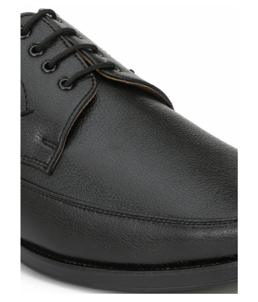 sir corbett black formal shoes