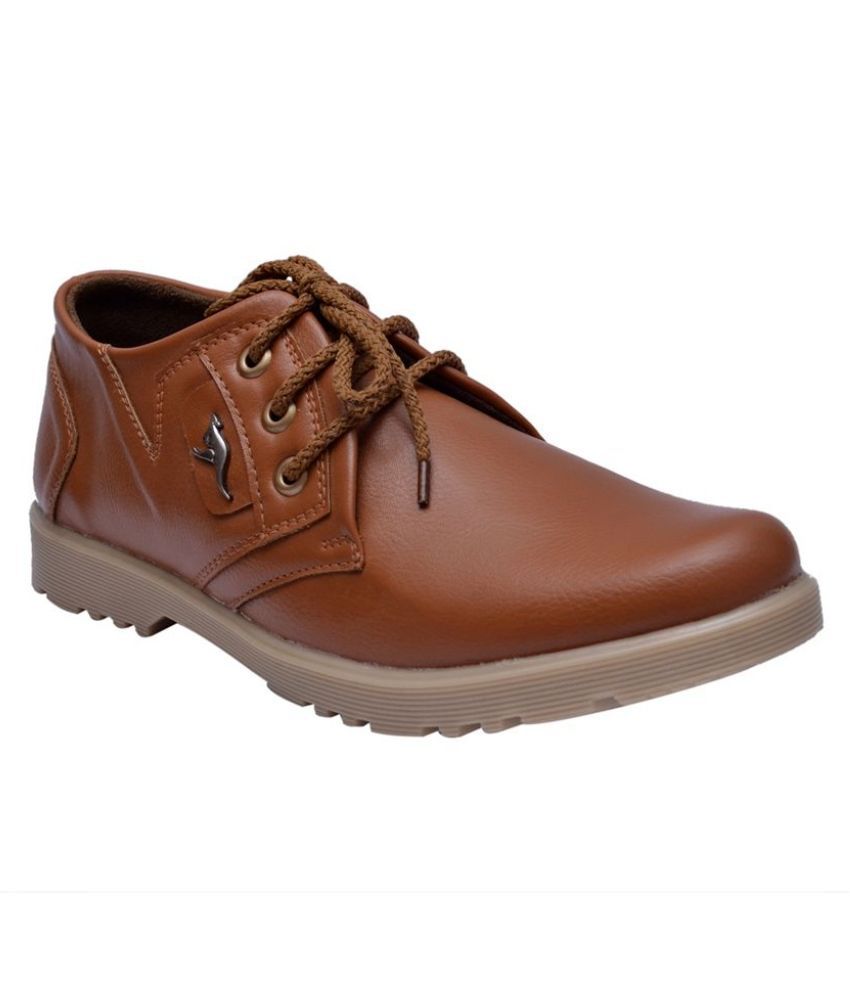 tan casual shoes