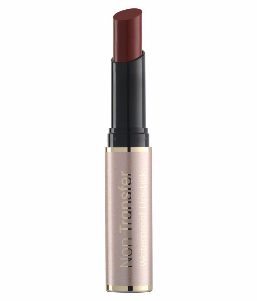     			Swiss Beauty Non Transfer Lipstick (OxBlood), 3gm