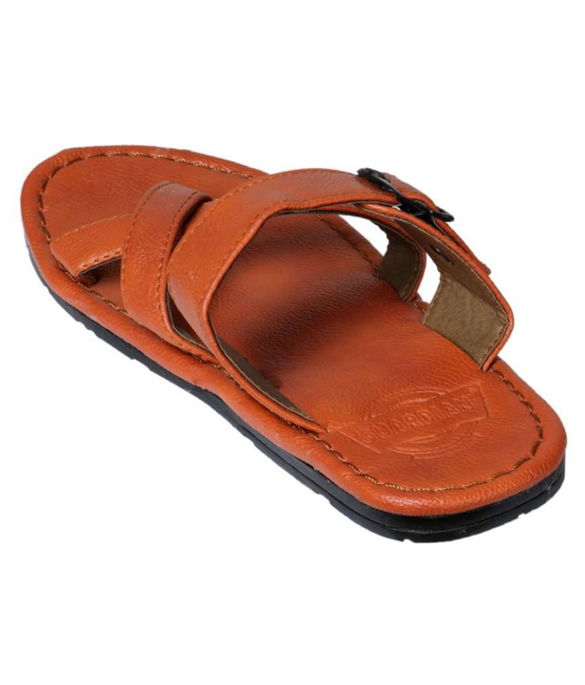tan flip flops mens