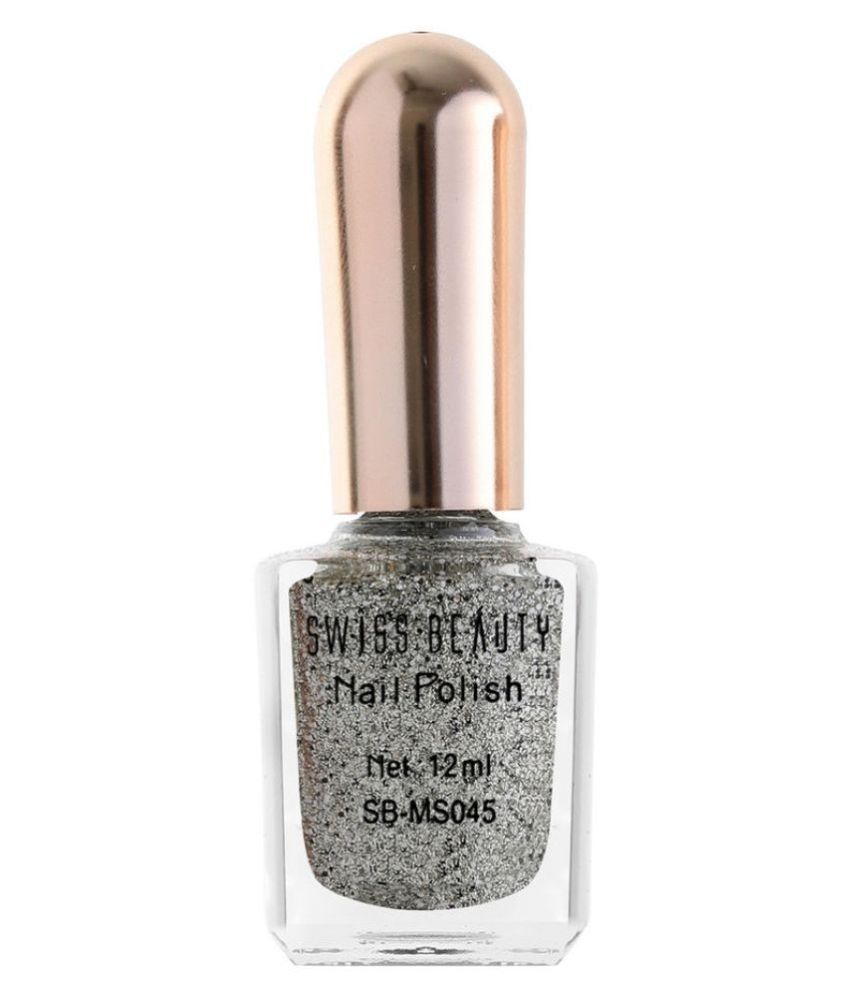     			Swiss Beauty Glitter Nail Polish (Shade-16) Pack of 3, 12ml each