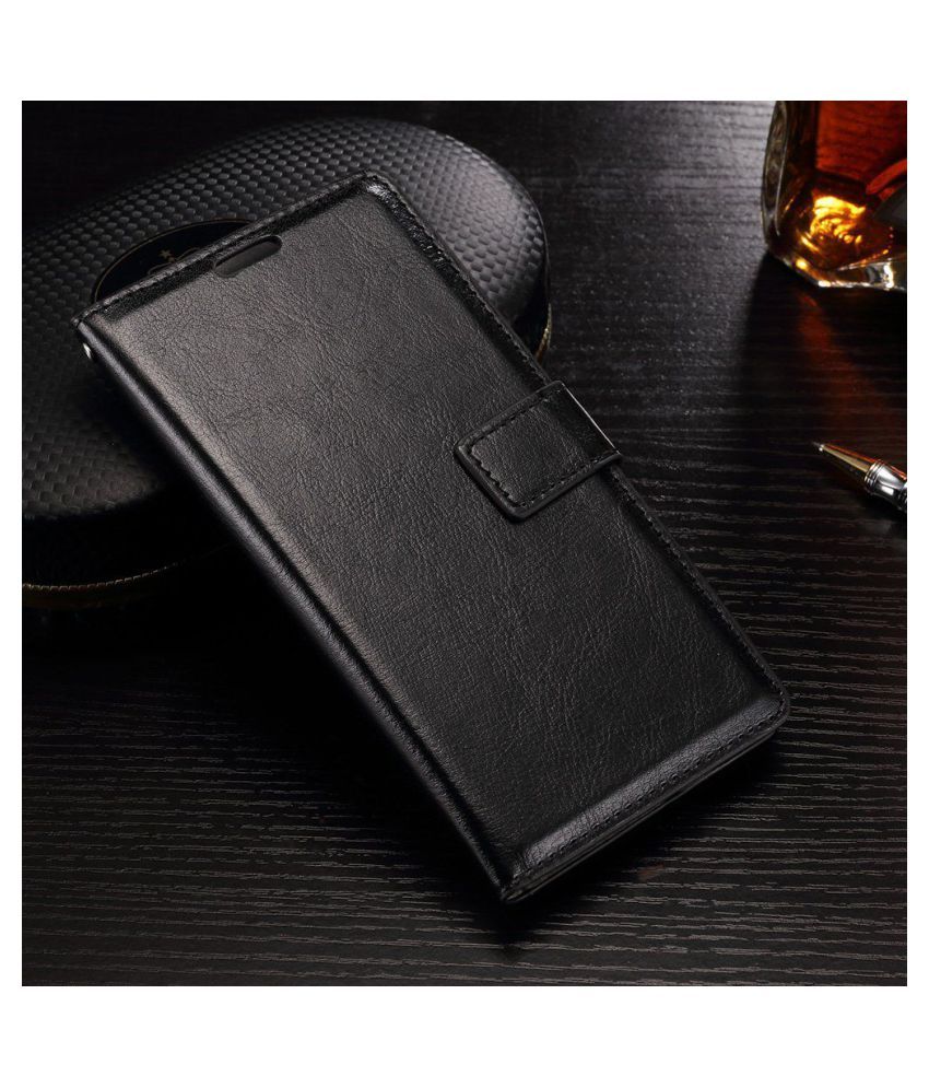 RealMe 2 Pro Flip Cover by XORB Black Flip Covers Online at Low