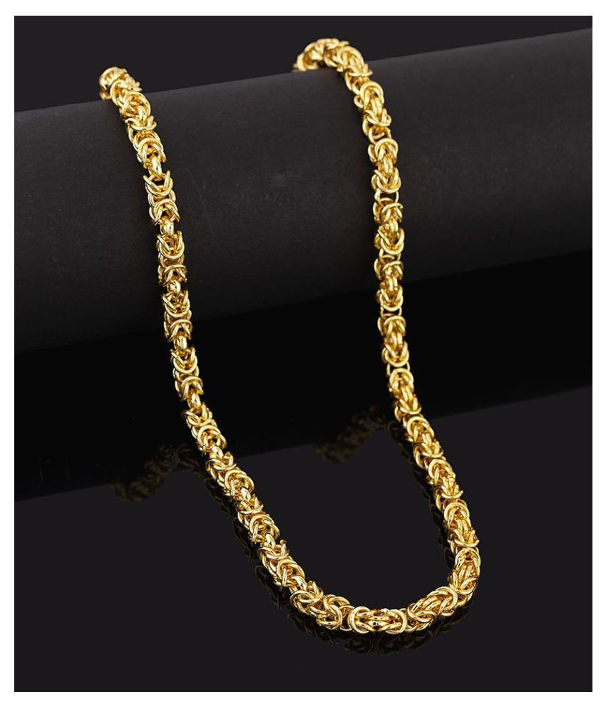 Voylla Handmade Rope Link Pattern Chain 