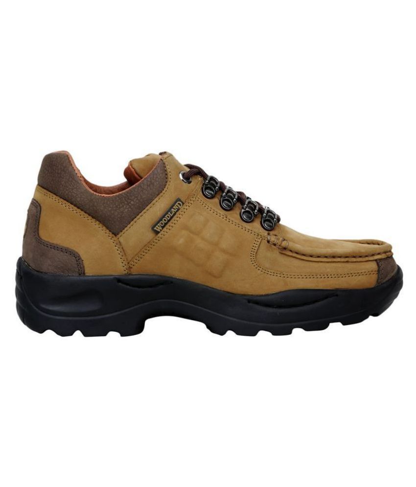 woodland camel lifestyle shoes