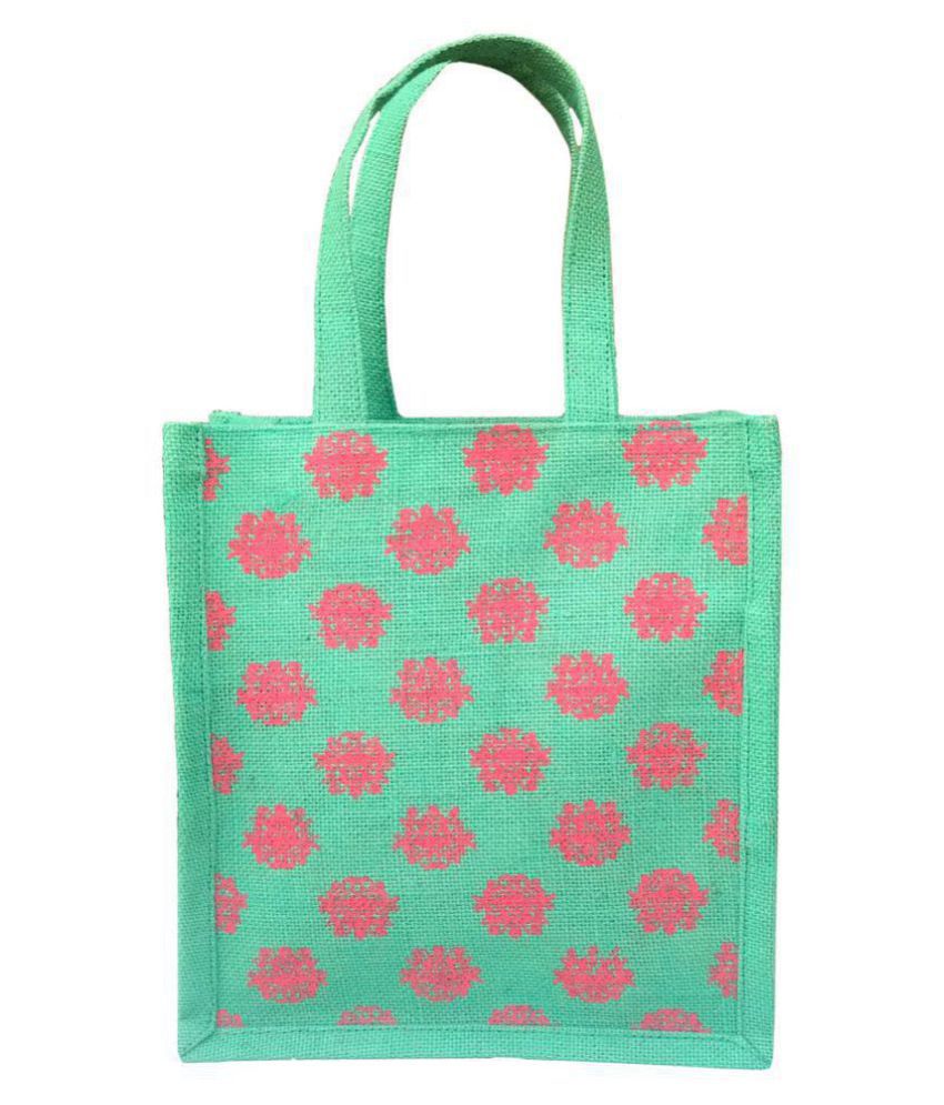 Foonty Green Lunch Bags - 1 Pc