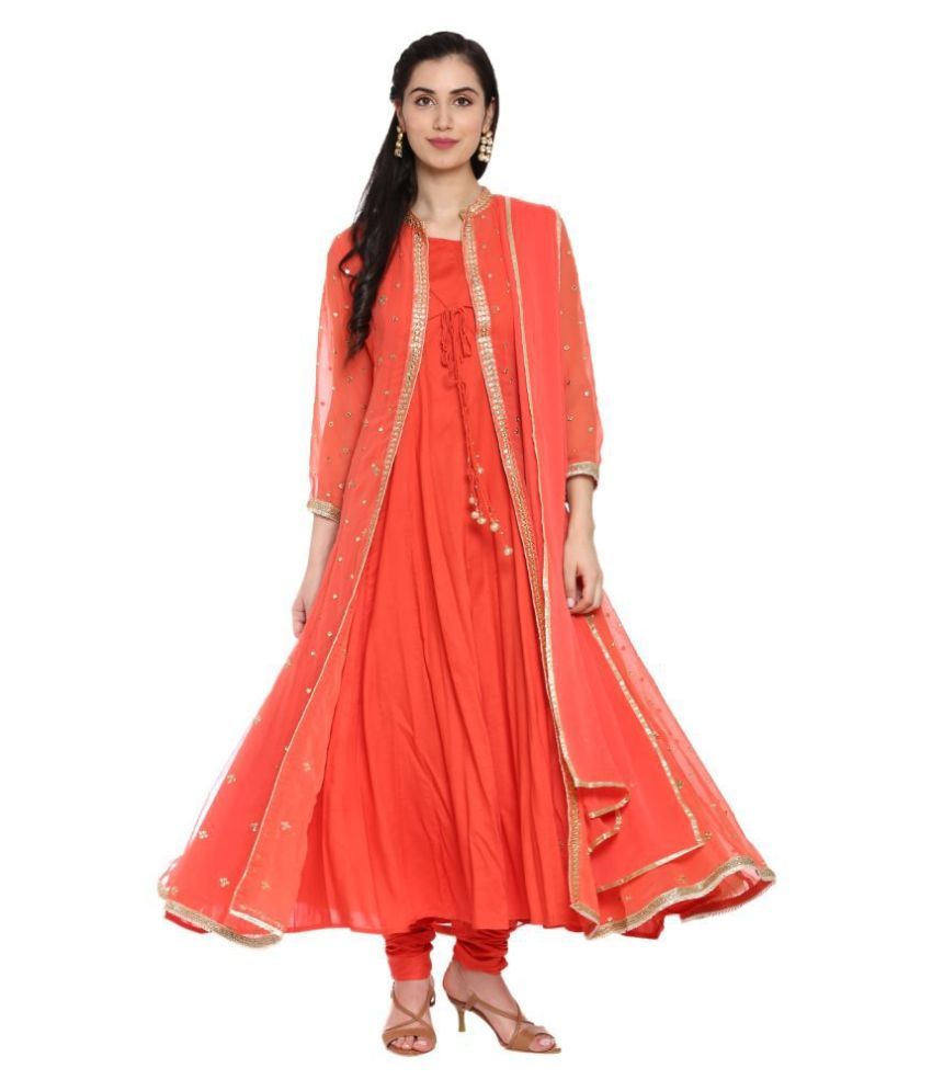 kurti with churidar