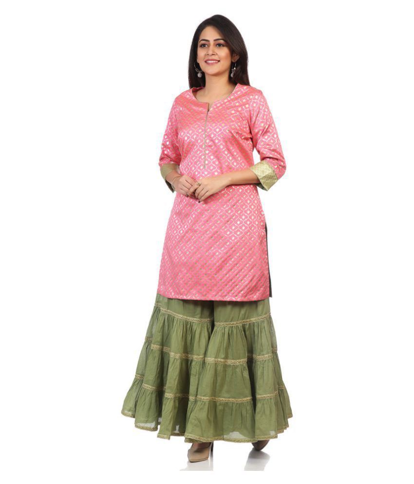 biba kurti with skirt