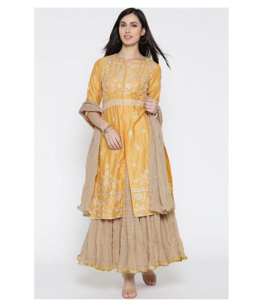 biba kurti with skirt
