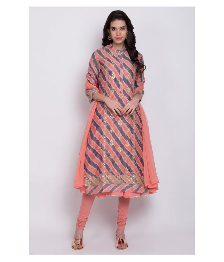 polyester churidar
